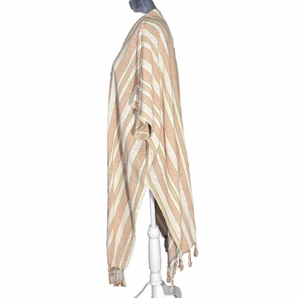 Rays For Days The Cococabana Coverup Women Sz OS Striped Wrap, Kimono, Beach NWT